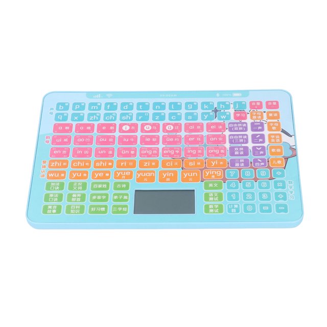 Almohadilla de aprendizaje para niños, interesante tableta de aprendizaje china portátil multifuncional para educación temprana