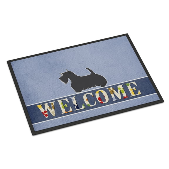 Scottish Terrier Welcome Door Mat
