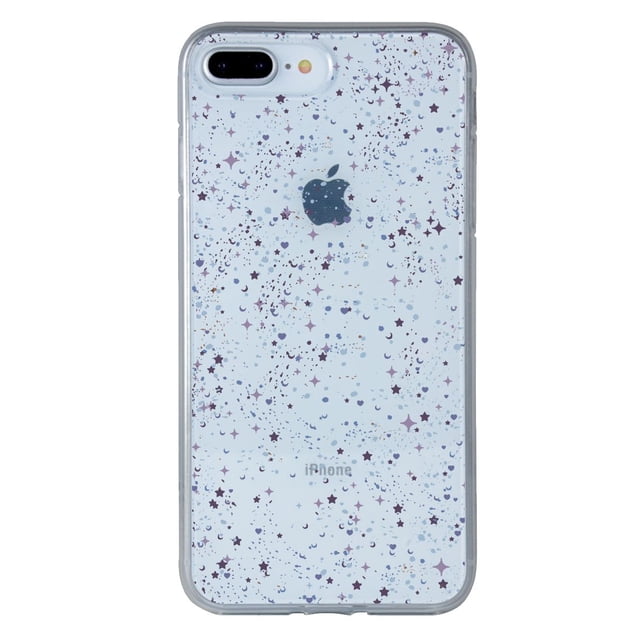 Funda Antigolpes Para iPhone 7 Plus estrellas galaxia, Uso Rudo, InstaCase Protector para iPhone 7 Plus antigolpes, Case anticaídas estrellas galaxia