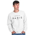 thumbnail image 5 of C'est La Vie Paris France 1990 Sweatshirt for Men or Women Brisco Brands S, 5 of 6