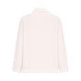 thumbnail image 7 of Mifsaly Linen Long Sleeve Shirt Women Collared Button Down Oversized Shirts Lightweight Casual Summer Beach Office Work Outfits 2026 M, 7 of 7