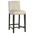 thumbnail image 1 of Sunpan Brooke 26" Modern Faux Leather Counter Stool in Cream/Espresso, 1 of 7
