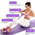 thumbnail image 4 of 21 Fitness Resistance Bands-10Tube Pedal Ankle Puller,Stretch Bands for Exercise Sit Up Exercise Equipment AB Training Auxiliary Device Workout Equipment for Women Men 2025 New, 4 of 7