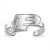 925 Sterling Silver Rh-plated LogoArt Purdue Toe Ring; for Adults and Teens; for Women and Men