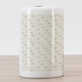 thumbnail image 3 of Floral Ceramic Toothbrush Holder, Ornamental Bouquets of Spring Season Summer Season Blossom Graphics Vintage Design, Decorative Versatile Countertop for Bathroom, 4.5" X 2.7", Multicolor, 3 of 4