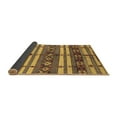 thumbnail image 2 of Ahgly Company Indoor Square Oriental Brown Industrial Area Rugs, 4' Square, 2 of 4
