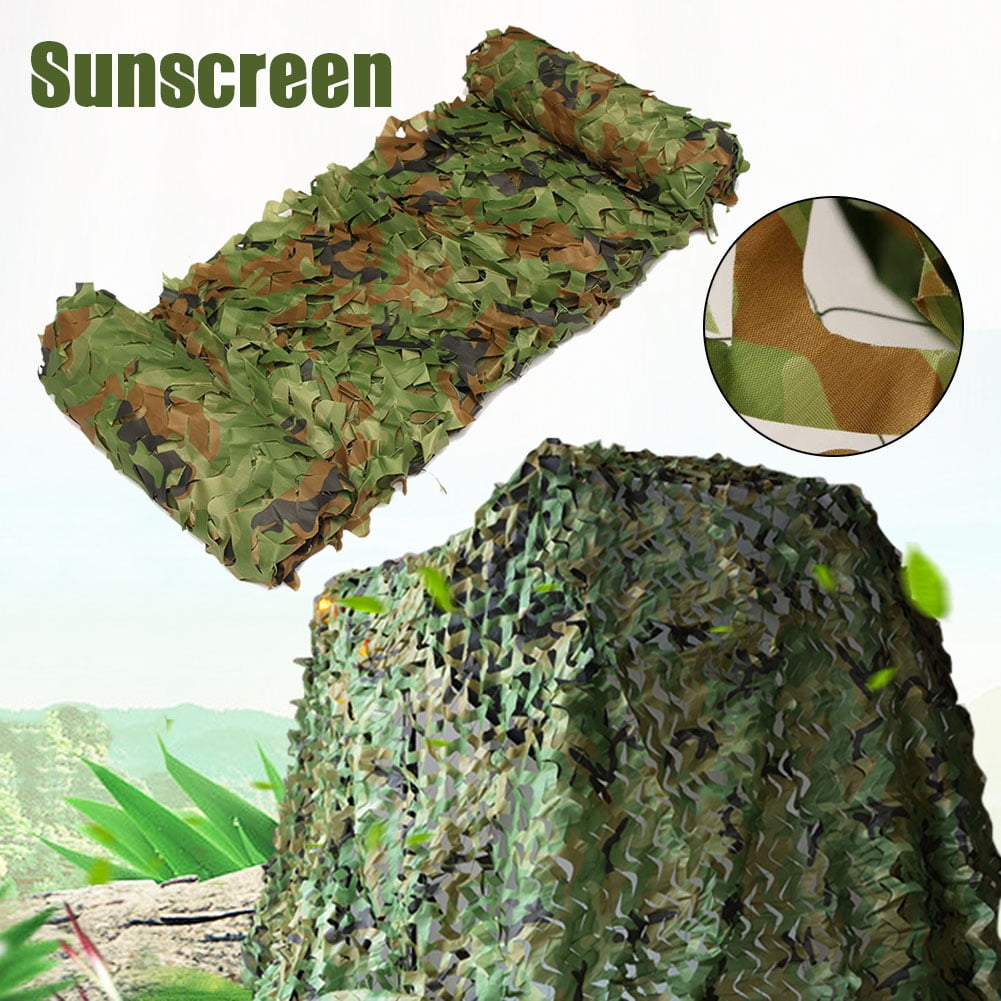 Camouflage Netting Camping Military Hunting Woodland Desert Army Sunshade Party 