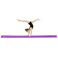 thumbnail image 5 of ProsourceFit Gymnastics Balance Beam, 9ft Long Folding Floor Beam, Purple, 5 of 6