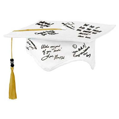 Graduation Autograph Graduation Cap (1ct) - Walmart.com - Walmart.com