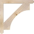 thumbnail image 3 of Ekena Millwork 3 1/2"W x 36"D x 36"H Westlake Craftsman Smooth Bracket, Douglas Fir, 3 of 4
