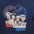 thumbnail image 2 of The Golden Girls Patriotic Navy Blue Men's T-Shirt (Small), 2 of 4