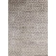 thumbnail image 1 of Ahgly Company Indoor Rectangle Mid-Century Modern Rose Purple Trellis Area Rugs, 6' x 9', 1 of 6