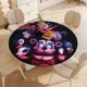 thumbnail image 4 of Five Nights at Freddy's-theme Fitted Round Tablecloths Elastic Edged Table Covers Waterproof Table Cloth for Kitchen Holiday Party Tables Decor 120cm, 4 of 6