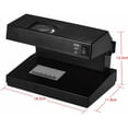 thumbnail image 5 of Détecteur de Faux Billets de Bureau Machine à Vérifier les Notes Supporte la Détection des Ultraviolets UV et des Marques avec Loupe, 5 of 5
