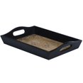 thumbnail image 4 of Benzara BM123965 Plateau de Service en Bois Fait Main, Marron, 4 of 5