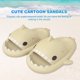 thumbnail image 4 of Lindo tiburón diapositivas zapatillas antideslizante baño suave suela verano al aire libre sandalias JShteea Para Estrenar, 4 of 7
