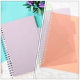 thumbnail image 2 of FOMIYES 12 Sets of Plastic Binder Dividers Notepad Binder Dividers Tabs Loose-leaf Page Markers, 2 of 5