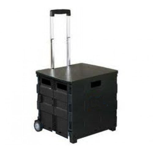 Royal Collapsible Heavy Duty Folding Office Cart With Lid Mobile Utility Filing Cart Walmart Com Walmart Com
