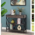 thumbnail image 2 of Tucson 1 Drawer Console Table, Weathered Gray, 2 of 5