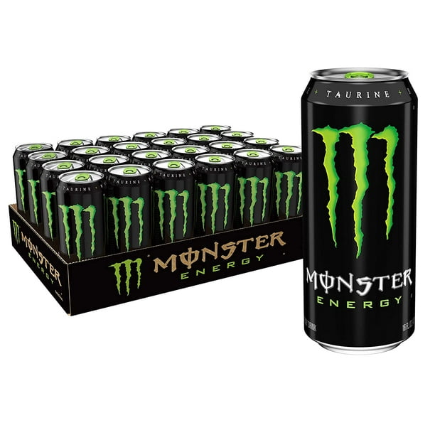 Monster Energy Drink Green Original 16 Ounce Pack Of 24 Walmart Com Walmart Com