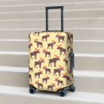 thumbnail image 5 of Travel Luggage Cover Protector - vintage moose elk yellow cool Anti-Scratch Suitcase Covers Fits 18-32 Inch Luggage, 5 of 5