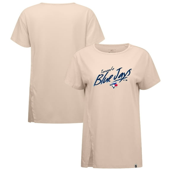 Women's Levelwear Khaki Toronto Blue Jays Influx Sizzle T-Shirt