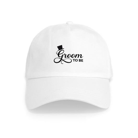 CafePress - Groom To Be - Adjustable 100% Brushed Unisex Casual Cotton Baseball Cap, Beige, 1