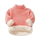 thumbnail image 1 of Suéter Para Niños Otoño Invierno Niños Jersey De Cuello Redondo Suéter Grueso De Felpa Naranja Odeerbi LM103-2890, 1 of 4