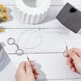 thumbnail image 3 of 2pcs Wire Clay Cutter Cutting Pottery Tools with Double Handle Sculpting Tools, 3 of 6