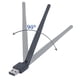 thumbnail image 4 of FELTECHELECTR Adaptador USB Wifi de 150 Mbps, antena Wi-Fi, adaptador USB, dongle Wi-Fi, receptor de señal Wifi de red inalámbrica sin unidad (negro), 4 of 6