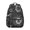 Black-38, variant on Gothic Sun and Moon Student Backpack Waterproof Scratch-Resistant School Bag with Cosmic Eclipse Print, Breathable Foam Padding, Adjustable Straps, Large Capacity for Outdoor Use