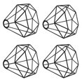 thumbnail image 4 of Metal Cage Industrial Wire Frame Pendant Ceiling Lamp, 4 of 6