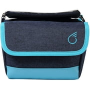 sixthreezero Bicycle Pannier Bag Rear Rack Trunk with Waterproof Front Frame, Double Sided, Phone Holder, Navy