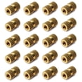 thumbnail image 1 of HUGFEGWE M3x8mm Female Thread Knurled Nuts Hx5mm OD Brass Threaded Insert Embedment Nuts Hydraulic Welded Joint Injection Molding Assortment Kit for 3D Printing Injection Molding 20PCS CJB91-24984, 1 of 8