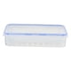 thumbnail image 1 of GOOHOCHY 2 piezas DIY DIY Cubo de hielo que fabrican bandejas molde de molde con caja de contenedor de almacenamiento y tapa, 1 of 6