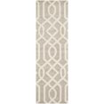 thumbnail image 5 of SAFAVIEH Soho Jarrod Geometric Wool Area Rug, Grey/Ivory, 5' x 8', 5 of 10