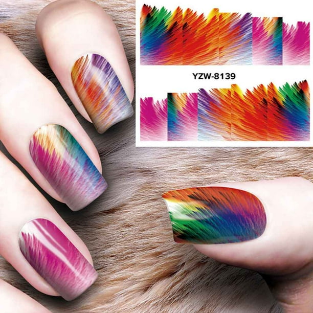 Lip nail stickers deals