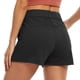 thumbnail image 2 of Pantalones cortos deportivos para mujer - Pantalones de yoga y running holgados y transpirables con cordones - Con bolsillos - Tallas S-XXL - Tejido suave de secado rápido para fitness/casual, 2 of 5