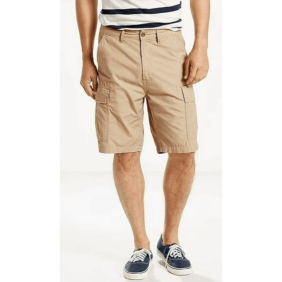 Levi's TRUE CHINO/RIPSTOP Men's Carrier 9.5" Cargo Shorts, US 33