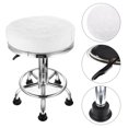 thumbnail image 1 of BRIGHTFUFU Modern Hair Salon Chair With Floor Protection Adjustable Stool 1Pack, 1 of 8