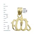 thumbnail image 2 of 14K Gold Allah Charm, 2 of 5