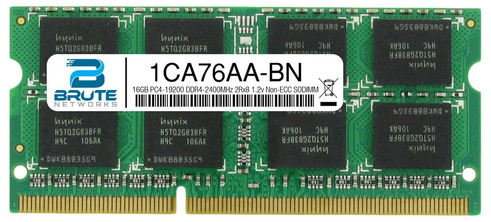 1ca76aa Hp Compatible 16gb Pc4 190 Ddr4 2400mhz 2rx8 1 2v Non Ecc Sodimm Walmart Com Walmart Com