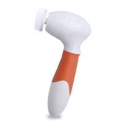 4-in-1 Handheld Portable Electric Face Cleaning Tool Home Multifunctional Eyeshadow Makeup Remover Removal Tool Blue