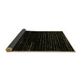 thumbnail image 2 of Ahgly Company Indoor Square Abstract Brown Modern Area Rugs, 7' Square, 2 of 4