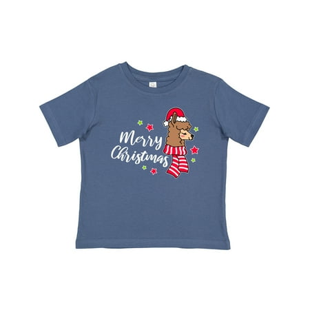 

Inktastic Merry Christmas Llama Gift Baby Boy or Baby Girl T-Shirt