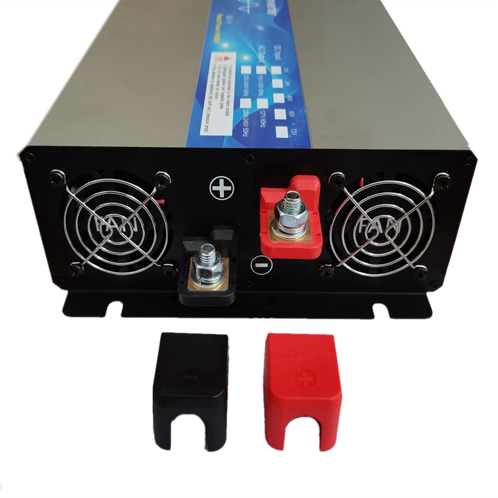 Pure Sine Wave Inverter 12v 220 DC 12V 24V 60V 72V To AC 110 220 Power Converter Solar Panel Inverter 6000W 3000W 8000W 4000W ,Portable Design