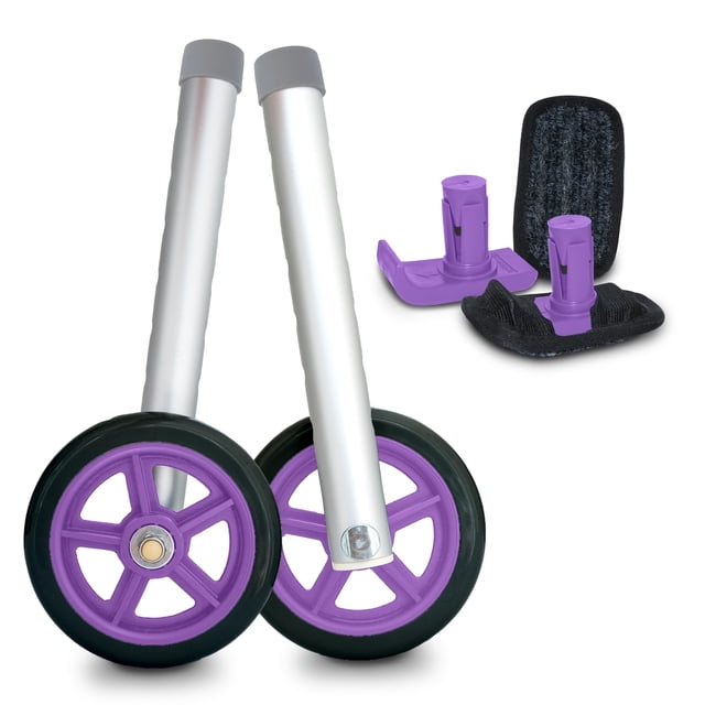 Kit de ruedas para andador Top Glides TG0071, ruedas deportivas de 5"