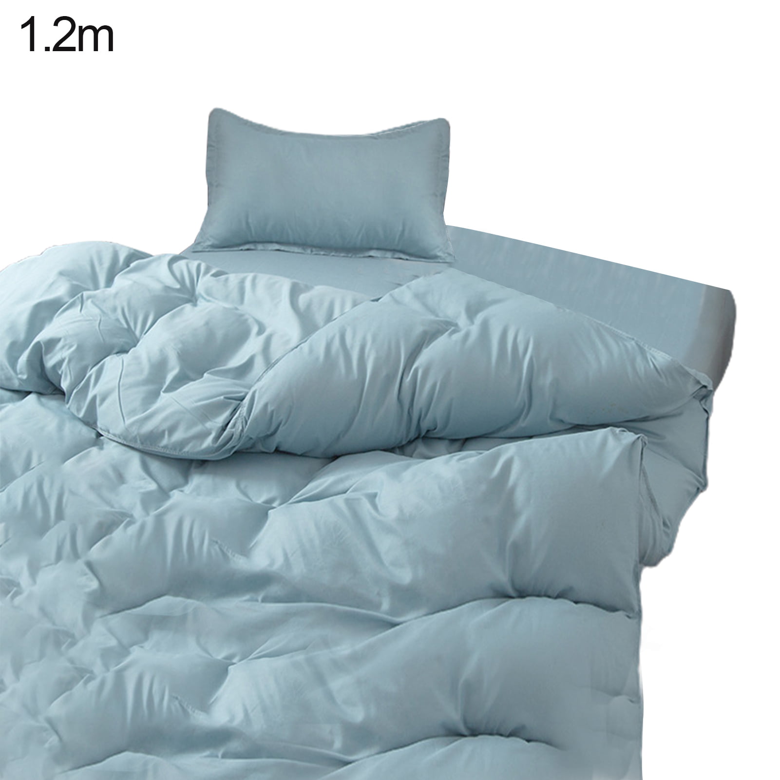 Details about   4pcs Bed Cover Set Duvet Cover Bed Sheet and Pillowcase Comforter Bedding Set 