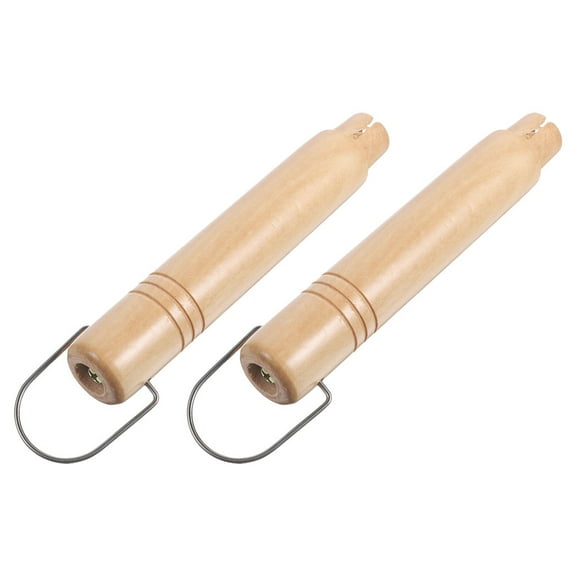 2pcs Grill Pan Handle Replacement Handles for Pots Pan Wooden Pot Handle Grip Saucepan Handle