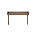thumbnail image 2 of Teak Adirondack Outdoor Ottoman, 2 of 8